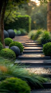 escalier japonais exterieur